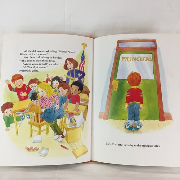 1983 A TALE FROM CARE BEARS  "The Trouble w Timothy" HARDCOVER BOOK PARKER BROS - Picture 5 of 8